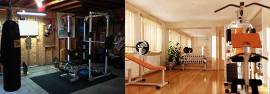 home-gym-types best home gym at home workout ideas