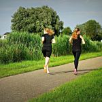 women jogging
