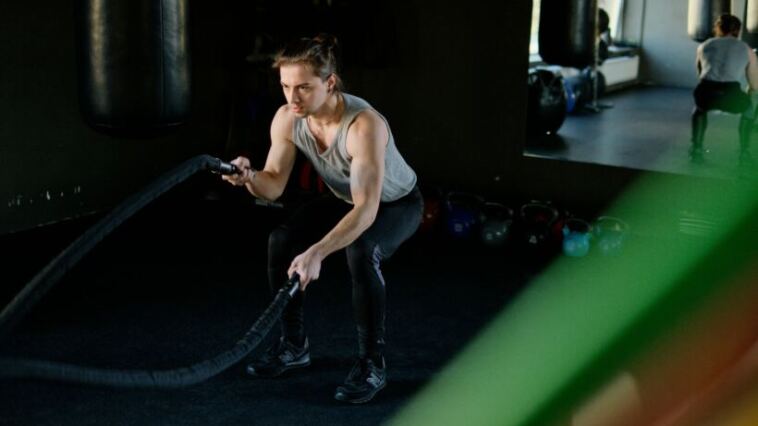 battling ropes training