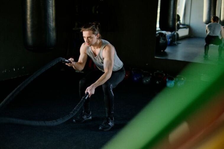battling ropes training